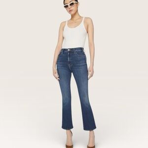 Mother The Hustler Ankle Jeans in Howdy